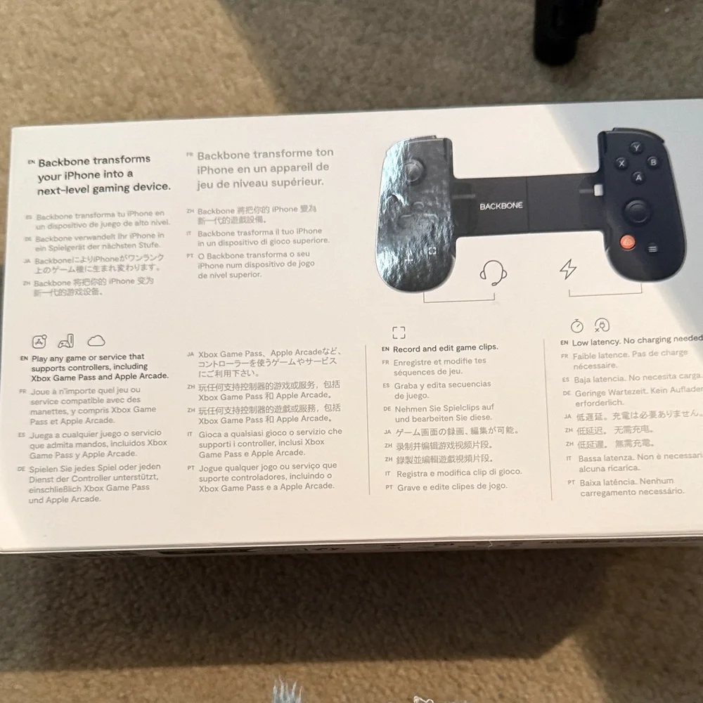 XBox Backbone Gaming Controller for iPhone Lightening Edition